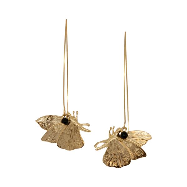 PENDIENTES MARIPOSA ORO