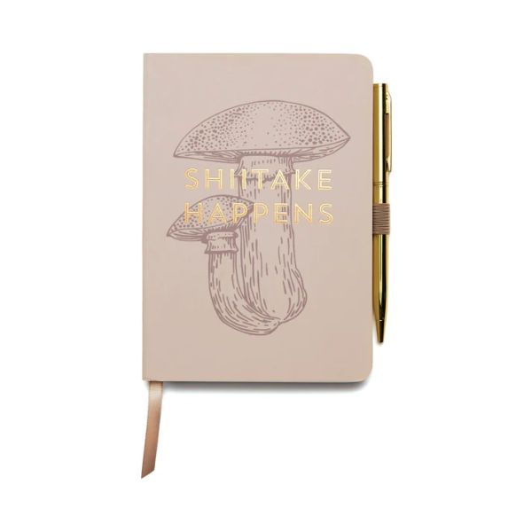 VINTAGE NOTEBOOK - SHIITAKE HAPPENS