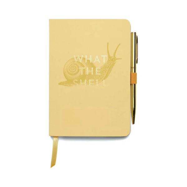 VINTAGE NOTEBOOK - WHAT THE SHELL