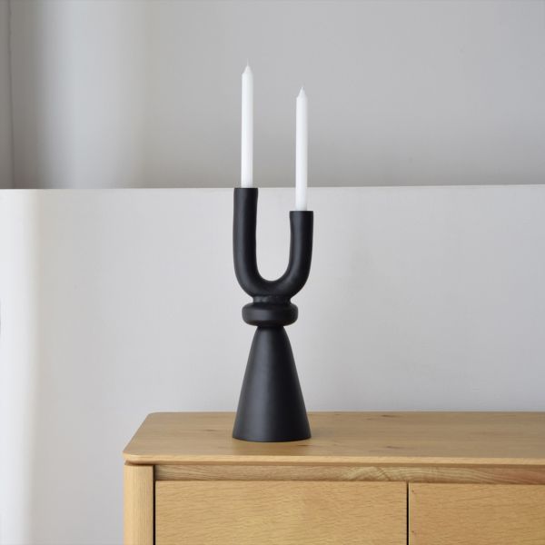 CANDELABRO DUO METAL ALTO