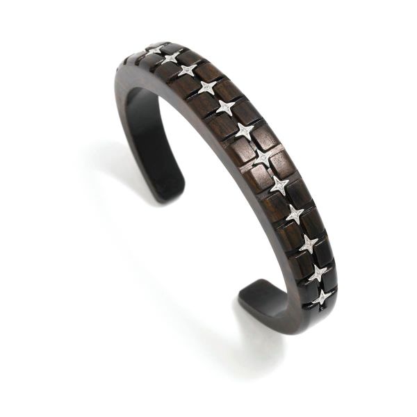 PULSERA EBONY STARLIGHT ESTRECHA