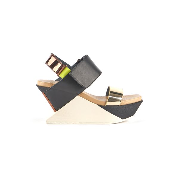 DELTA WEDGE SANDAL BRONZE